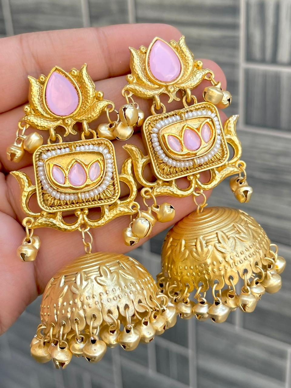 Kashmiri Big Size Jaipuri Statement Jhumkaa